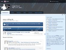 Tablet Screenshot of easy-coding.de